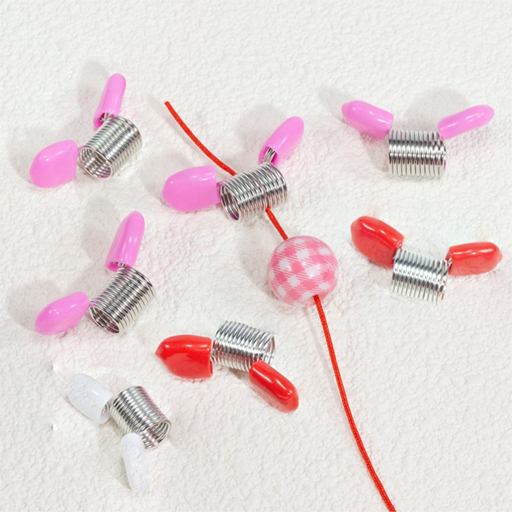 5pcs Spring Bead Clamps Creati - Jewelry Making For Beginners 评论和价格