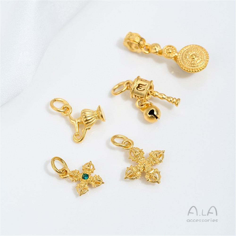 Vietnam Sand Gold Vintage Ruyi - Jewelry Making Vietnam 评论和价格