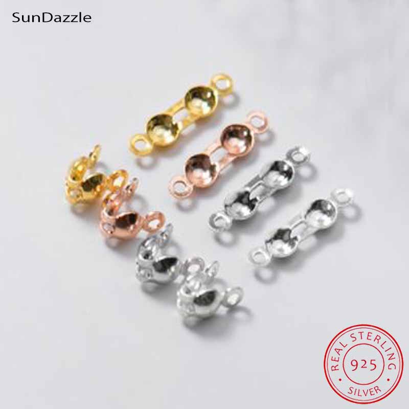 4pcs Genuine Real Pure Solid 9 - Jewelry Making Gold 评论和价格