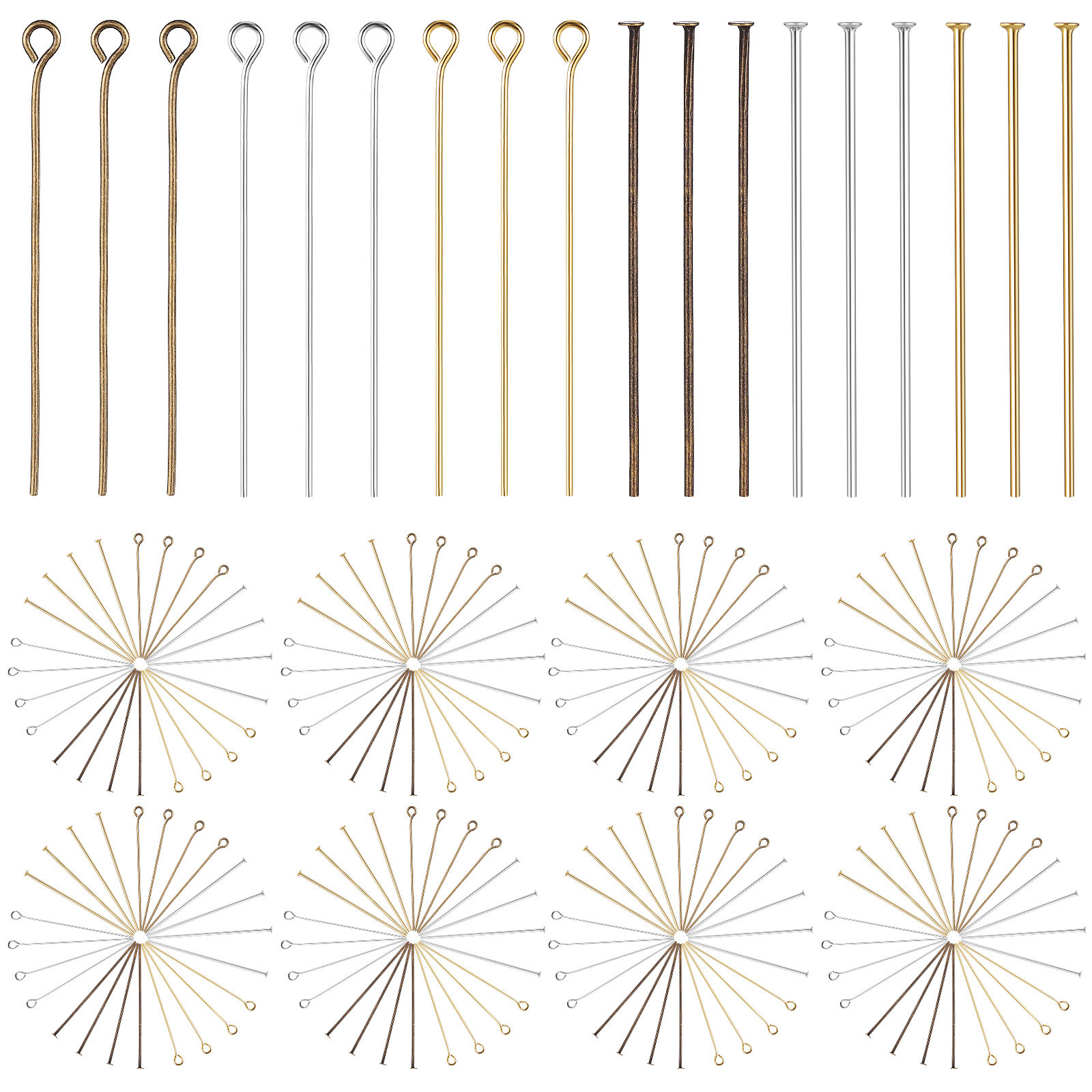 1Set Jewelry Making Supplies E - Jewelry Making Eye Pins 评论和价格