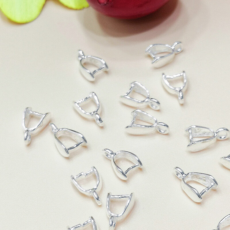 50pcs Silver Plated Connector  - Lobster Clasp Silver 评论和价格