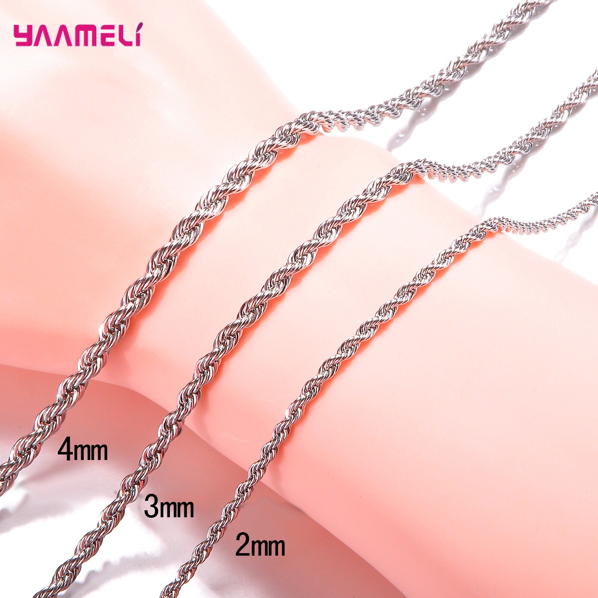 Top Sale Real Pure 925 Sterlin - Lobster Clasp Silver 评论和价格