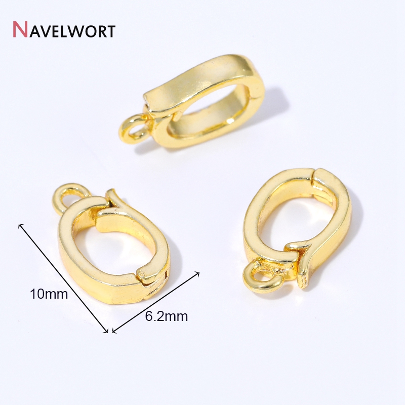 14K/18K Gold Plated Brass Meta - Jewelry Making Gold 评论和价格