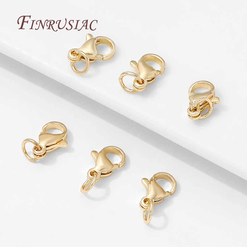 Stainless Steel Gold Plated 10 - Jewelry Making Gold 评论和价格