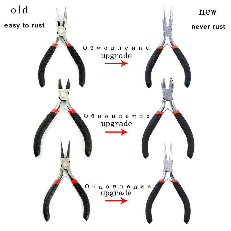 8PCS Stainless Jewelry Making  - Jewelry Making Round Nose Pliers 评论和价格