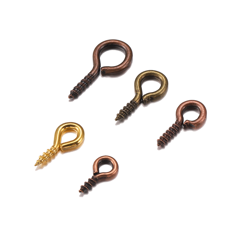 200pcs Small Tiny Mini Metal E - Jewelry Making Eye Pins 评论和价格