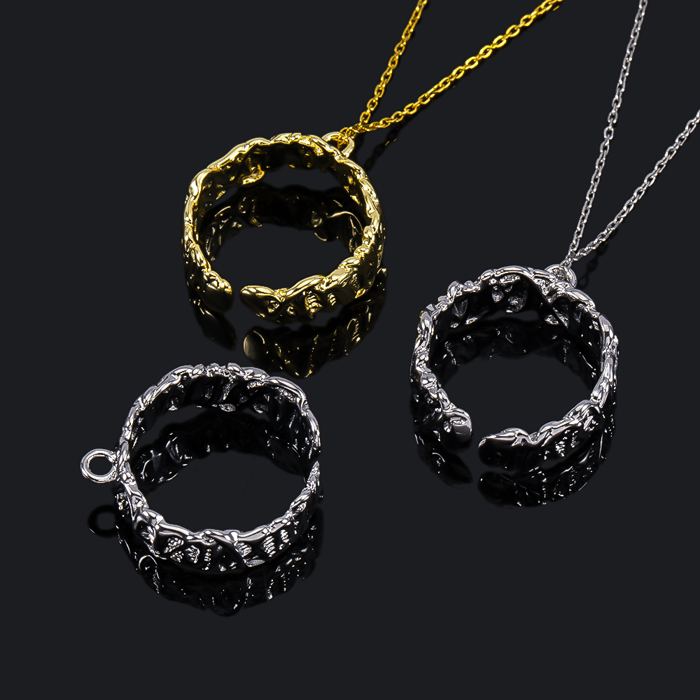 2Pcs Gold Plated Irregular Ope - Jewelry Making Soldering Kit 评论和价格