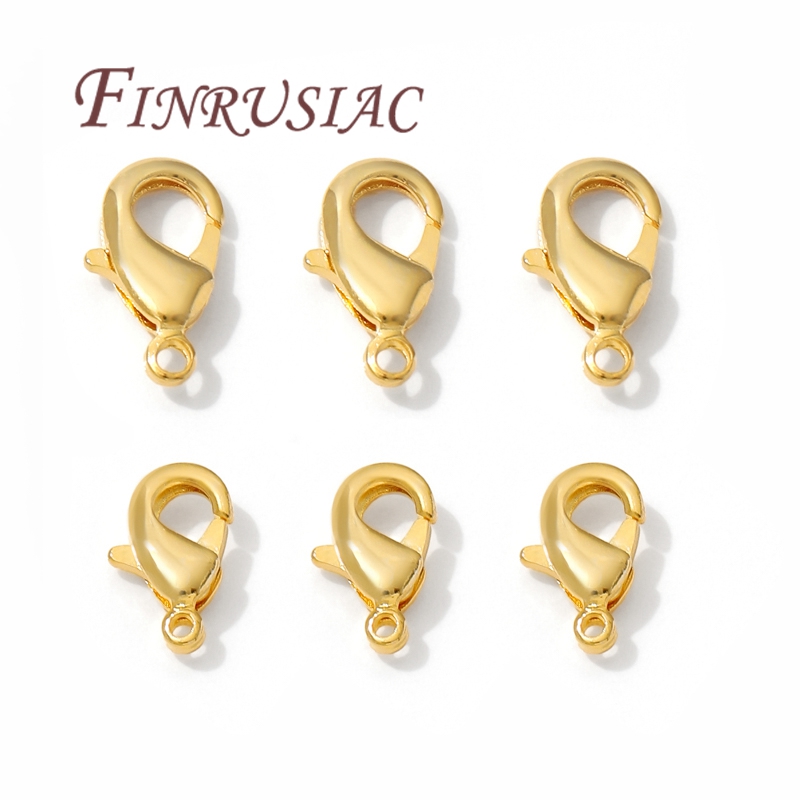10mm 12mm 18K Gold Plated Lobs - Jewelry Making Gold 评论和价格
