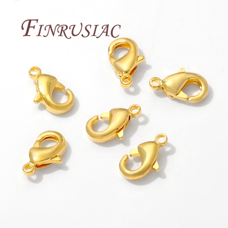 10mm 12mm 18K Gold Plated Lobs - Jewelry Making Gold 评论和价格
