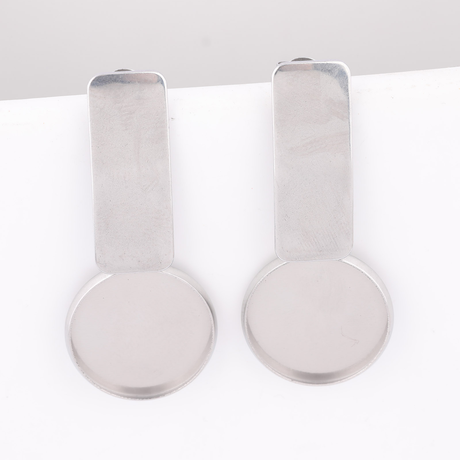 10pcs Stainless Steel Fit 20mm - Jewelry Making Soldering Kit 评论和价格