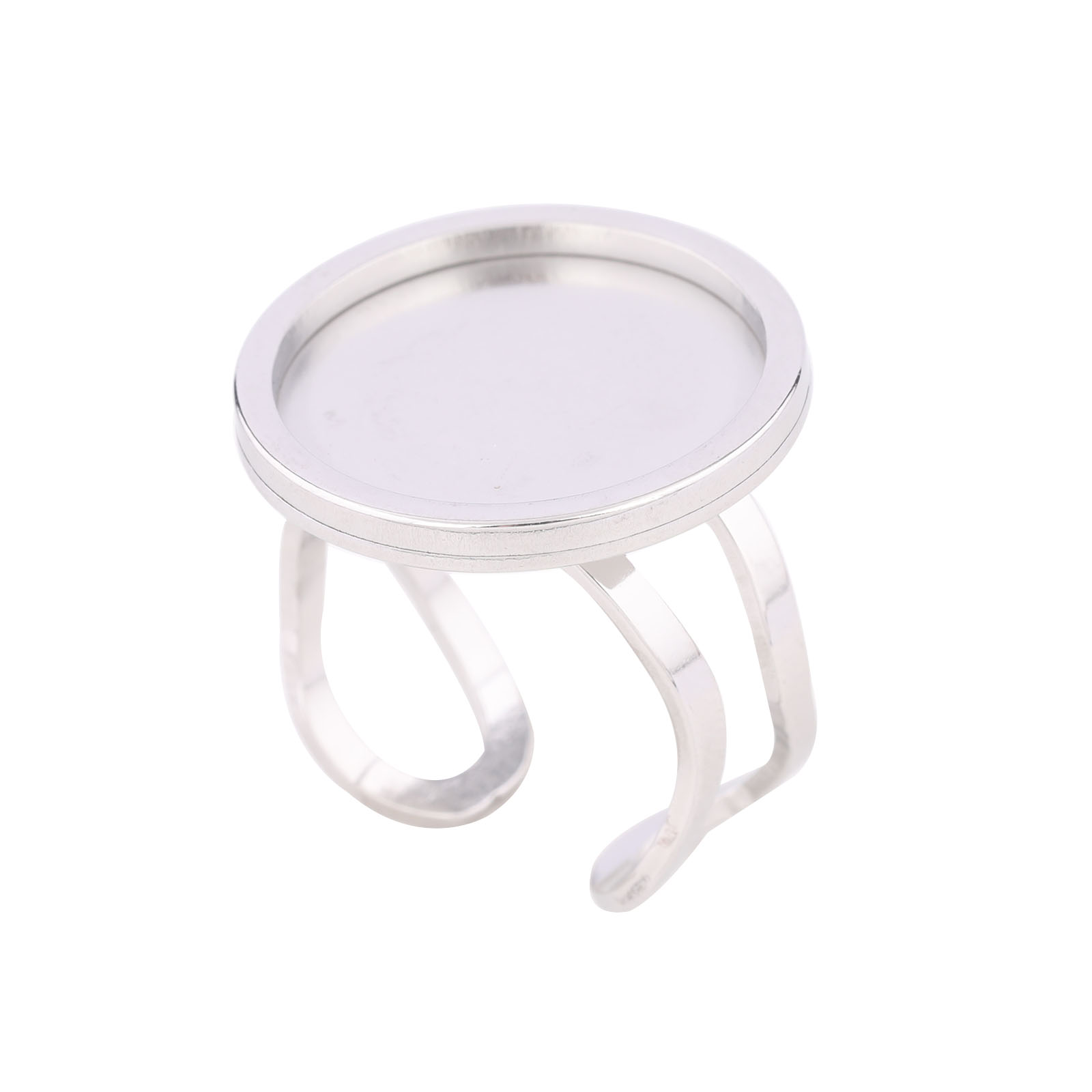 5pcs 18mm Round Cabochon Ring  - Jewelry Making For Beginners 评论和价格