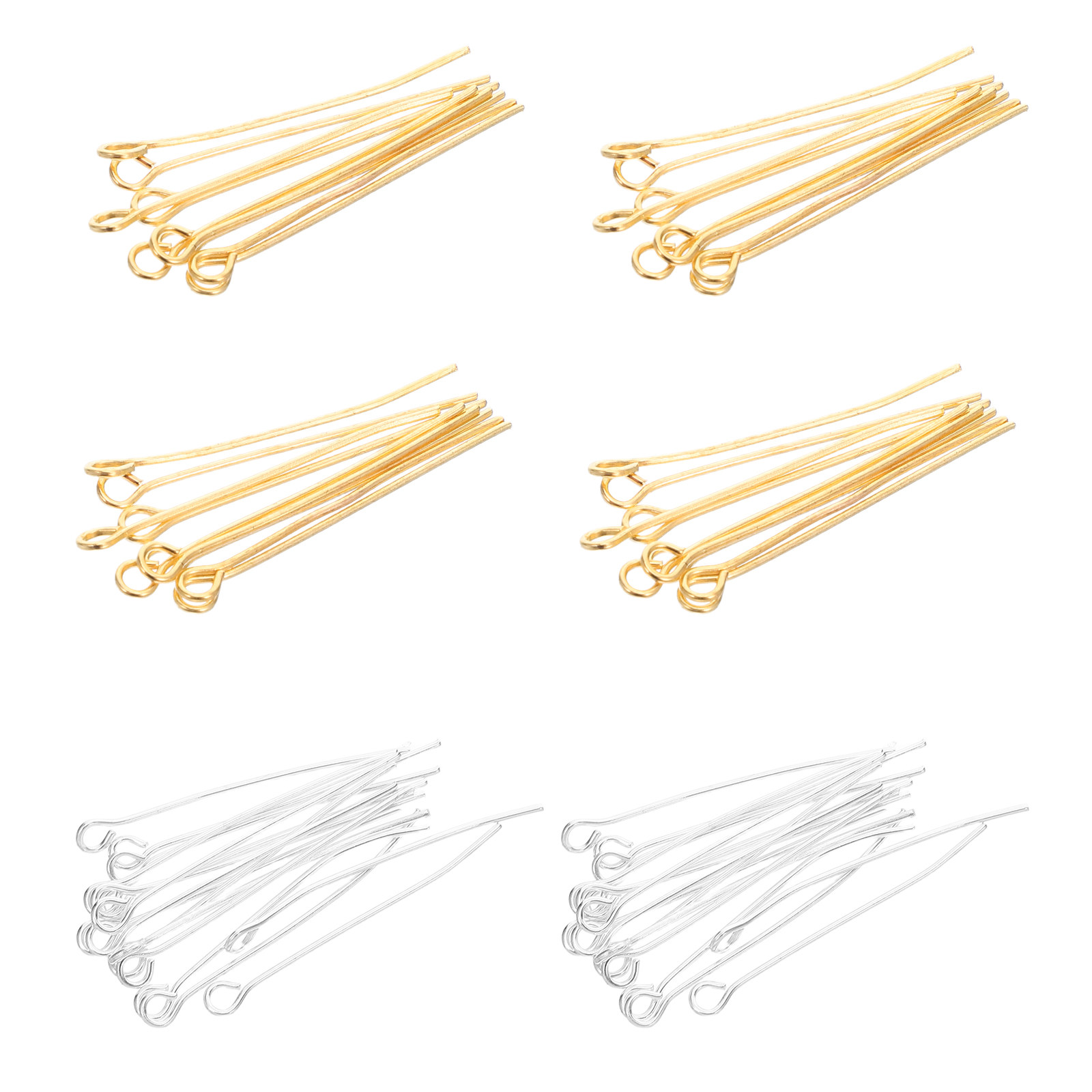 1200Pcs Jewelry Making Eye Pin - Jewelry Making Eye Pins 评论和价格