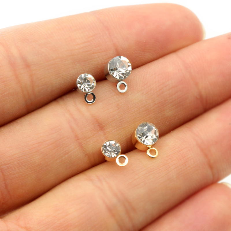 50pcs Stud Earrings Pins with  - Jewelry Making Soldering Kit 评论和价格