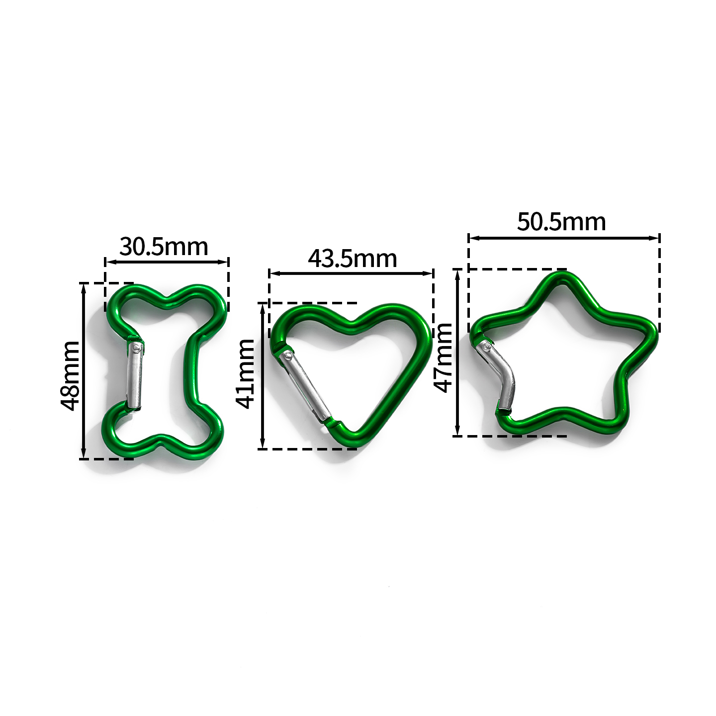 1pcs/Lot Aluminum Mini Carabin - Jewelry Making For Beginners 评论和价格