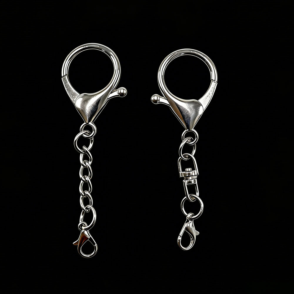 10Pcs Silver Color Large Lobst - Lobster Clasp Silver 评论和价格